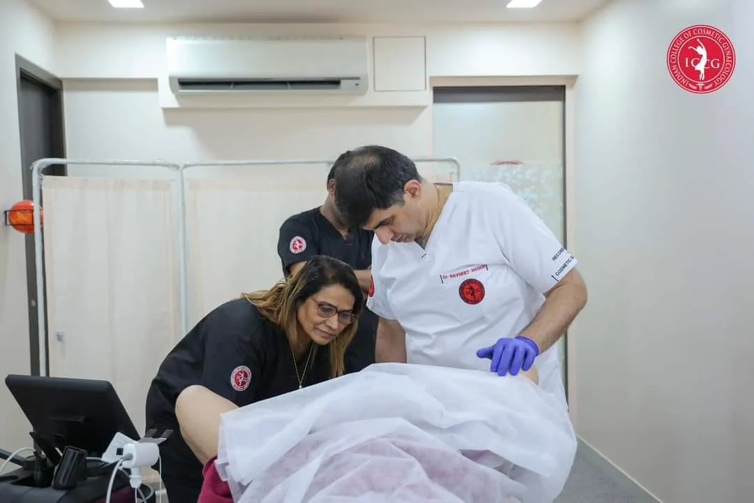 Specialist surgical procedure with Dr. Navneet Magon in operative theatre
