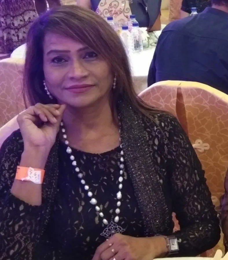Dr. Fehmida Shaikh at medical consultants evening reception
