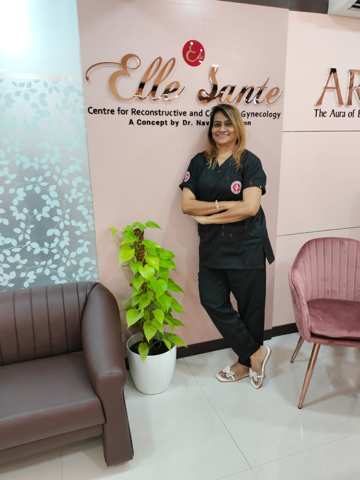 Dr. Fehmida Shaikh at Elle Sante women's health and wellness clinic